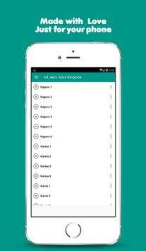 Mobile Ringtones Legend - Voice Hero screenshot 5