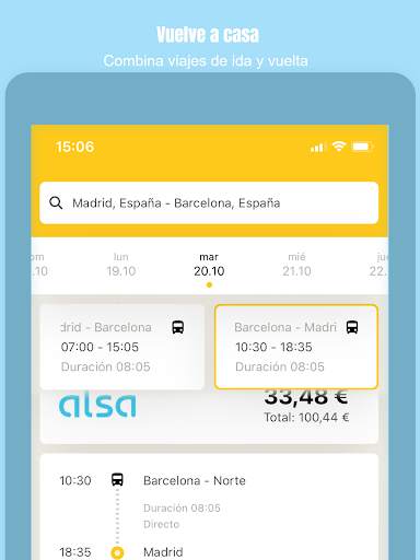 CheckMyBus: la app para comparar autobuses screenshot 9