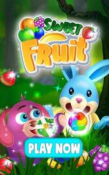 Sweet Fruit Candy Blast screenshot 1