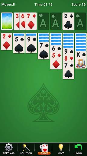 Solitaire Klondike 777 - game 1 تصوير الشاشة