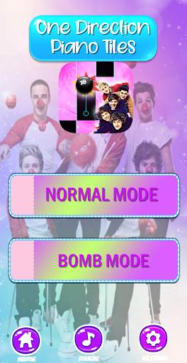 One direction piano bomb tiles screenshot 3