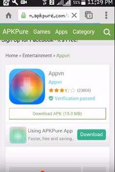 2017 Appvn Download Tips screenshot 1