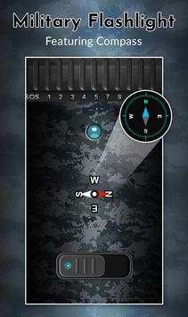 Military Flashlight - Torch Light screenshot 2
