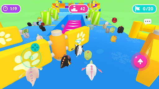 Fall.io - Race of Dino screenshot 21
