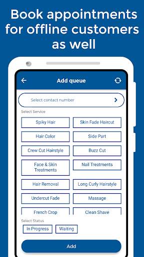 BarberQ Shop : Free salon management app screenshot 5
