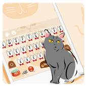Cute Cat Keyboard Theme 10001002