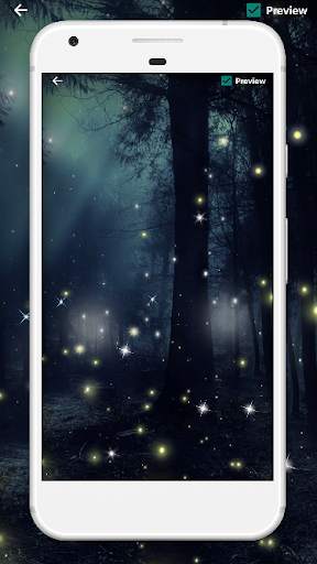 Night Forest Live Wallpaper screenshot 5