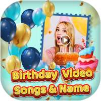 Birthday Effect Video Maker with Song and Name