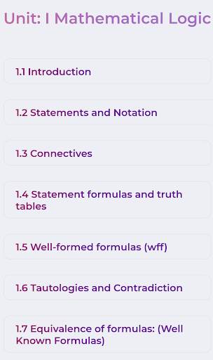 Discrete Mathematics screenshot 3