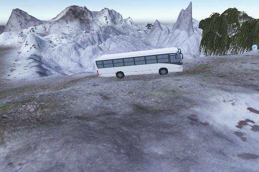 3D Snow Bus Drive screenshot 3