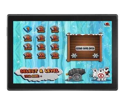 Angry Penguins Adventure - War attack games screenshot 2
