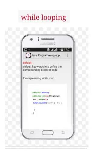 Java Programming app screenshot 2