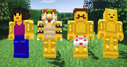 Lego Block mod for MCPE screenshot 1