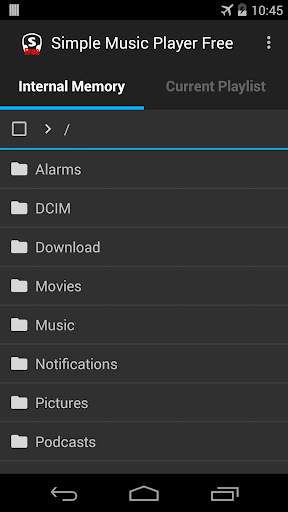 Simple Music Player Free screenshot 1