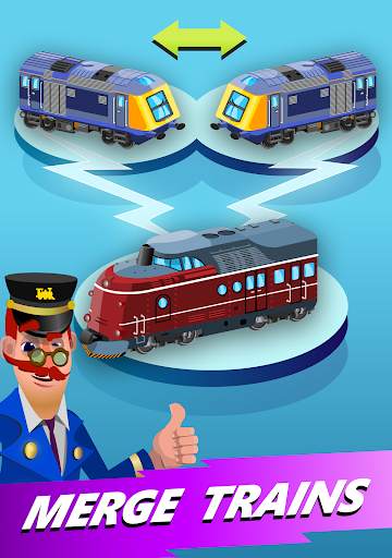 Train Merger Idle Train Tycoon screenshot 1