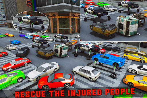 Elevated Car Racing Speed Driving Parking Game screenshot 5