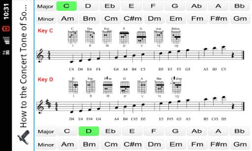 Harmonica Tabs (Music Theory and Midi) screenshot 8
