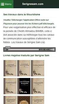 Serignesam.com Mobile screenshot 4