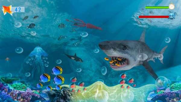 VR Shark Attack Angry Blue Whale screenshot 1