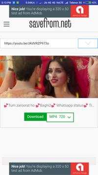 YouTube Downloader : SaveFrom.net скриншот 3