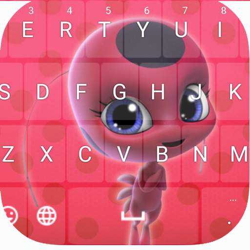Ladybug Keyboard Theme Wallpaper HD 1.0