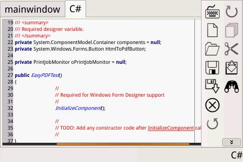 CommentR code editor 2 تصوير الشاشة