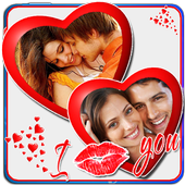 Love Photo Collage أيقونة