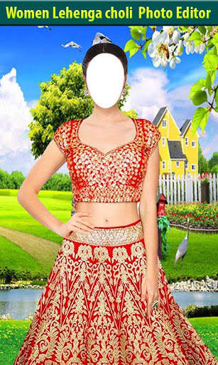 Women Lehenga Choli Photo Editor screenshot 9