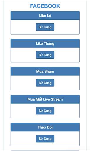 Tăng like Facebook screenshot 2