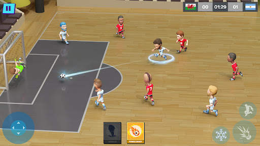 Indoor Futsal: Mini Football स्क्रीनशॉट 1