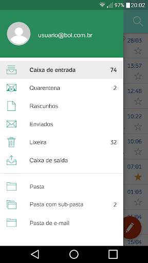 BOL Mail screenshot 2