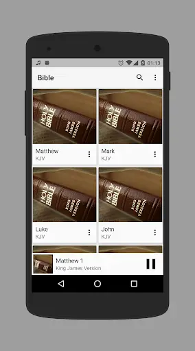 Bible Audio screenshot 1