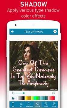 Text on photo - Text Photo Editor screenshot 4