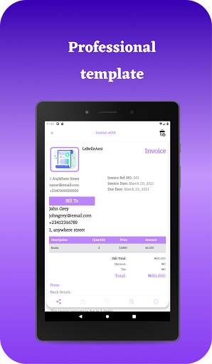 Billing - Invoice, Receipt & Client Management App screenshot 14