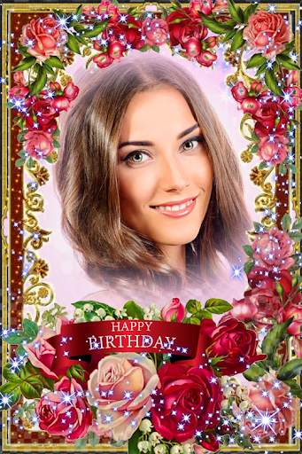 Birthday Photo Frame screenshot 1