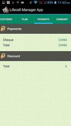 Lifecell Manager App screenshot 1