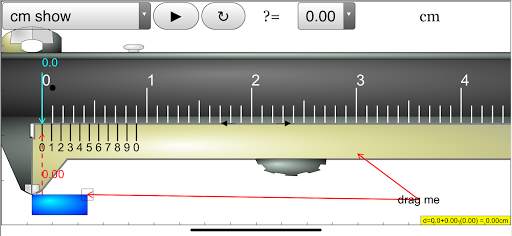 Vernier Calipers Simulator screenshot 1