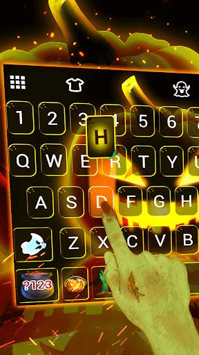 Happy Halloween Keyboard Theme screenshot 2
