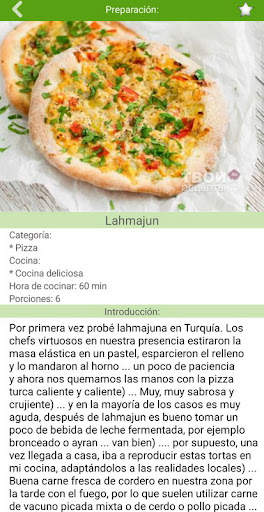 Recetas de pizza screenshot 4