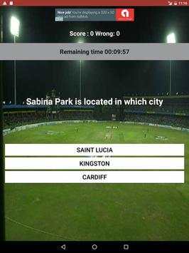Cricket Stadium Quiz screenshot 6