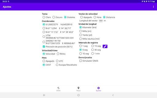 Visor de GNSS screenshot 11