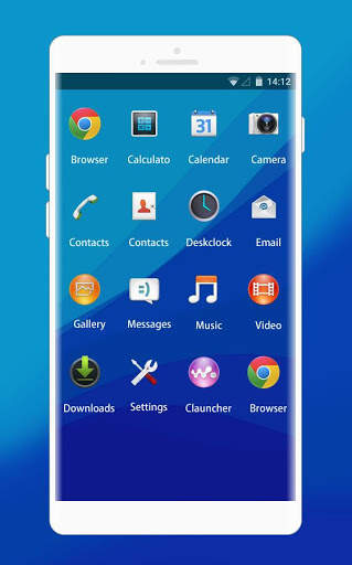 Theme Xperia M4 Aqua HD screenshot 2