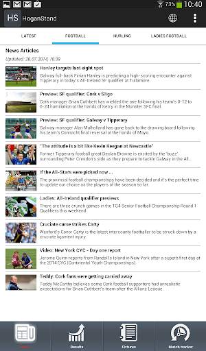 Hogan Stand - GAA news screenshot 11