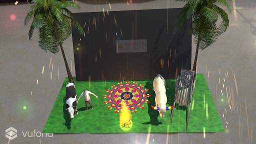 Augmented Reality Pongal Greetings screenshot 6