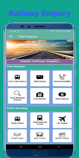 Train Enquiry PNR Status screenshot 1