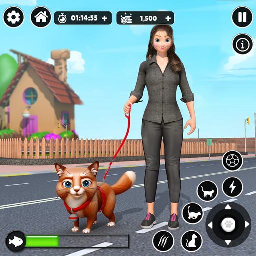 Cat Simulator Pet Cat Games icon