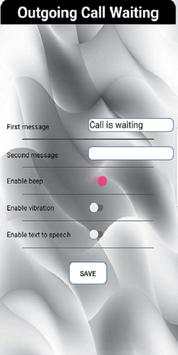 Out Call waiting screenshot 1