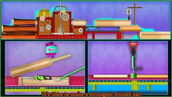 Cricket Factory Bat Making screenshot 3