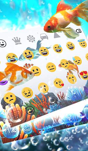 Aquarium Animated Keyboard + Live Wallpaper screenshot 4