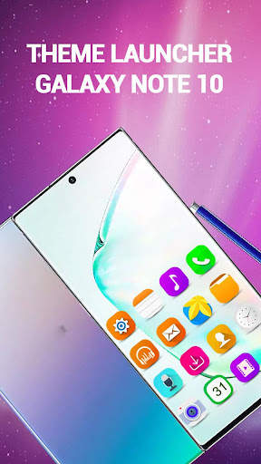 Launcher theme Galaxy Note 10 screenshot 3